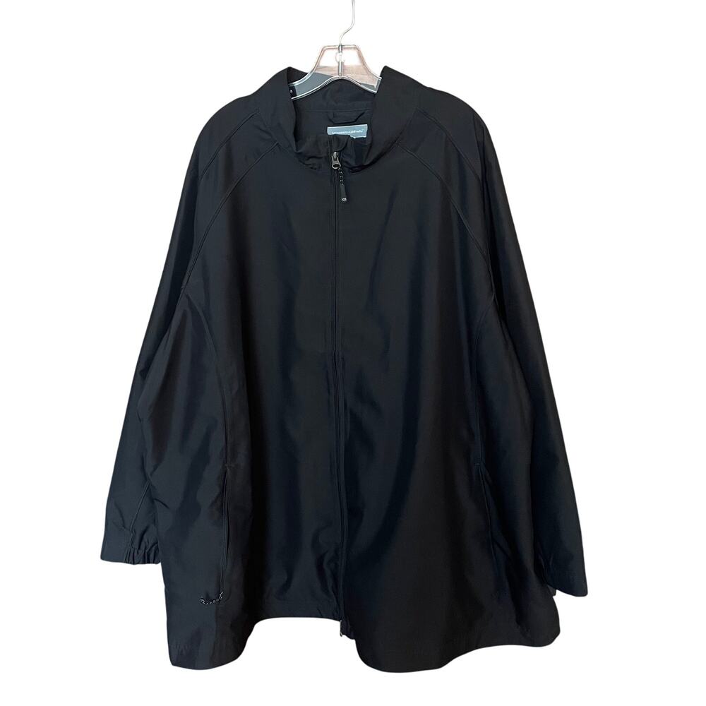 Cutter and Buck Women's Light Weight Black Jacket Sz 5X